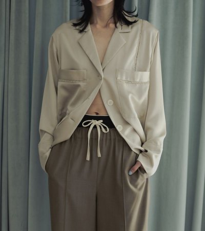 画像6: サテンテーラードシャツ　Satin Tailored Shirts