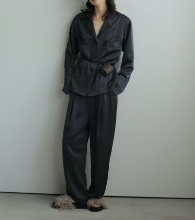 画像11: サテンテーラードシャツ　Satin Tailored Shirts