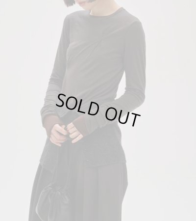 画像17: タックレイヤードロングTシャツ　Tuck Layered Long T-shirts