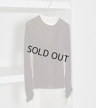 画像3: タックレイヤードロングTシャツ　Tuck Layered Long T-shirts