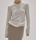 画像7: タックレイヤードロングTシャツ　Tuck Layered Long T-shirts