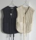 画像1: バックオープンストライプベスト　Backopen Stripe Vest (1)