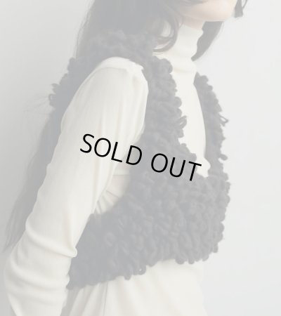 画像1: ループニットベスト　Loop Knit Vest