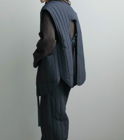 画像20: バックオープンストライプベスト　Backopen Stripe Vest