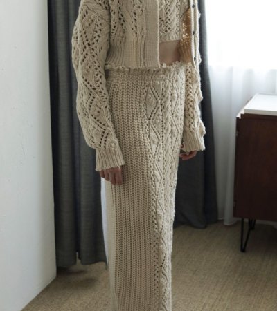 画像8: ケーブルニットスカート Cable Knit Skirt