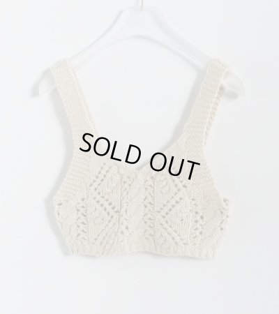画像4: ケーブルニットビスチェ　Cable Knit Bustier