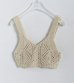画像4: ケーブルニットビスチェ Cable Knit Bustier (4)