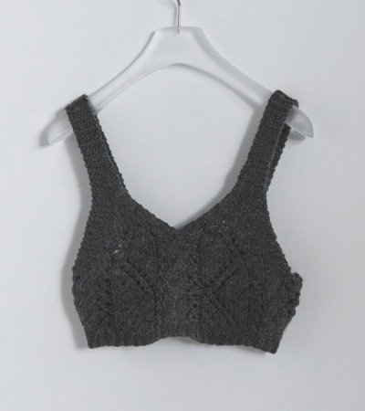 画像3: ケーブルニットビスチェ Cable Knit Bustier