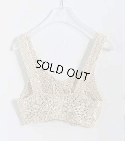画像5: ケーブルニットビスチェ　Cable Knit Bustier