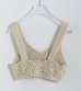 画像5: ケーブルニットビスチェ Cable Knit Bustier (5)