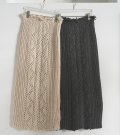 ケーブルニットスカート　Cable Knit Skirt