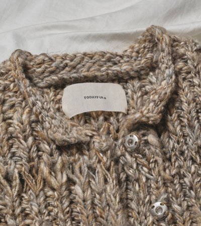 画像4: ミックスハンドニットベスト　Mix Handknit Vest