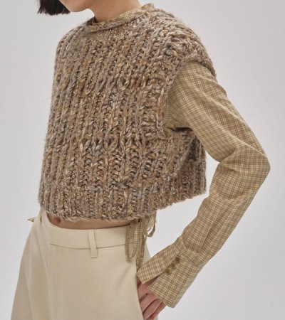 画像5: ミックスハンドニットベスト　Mix Handknit Vest