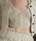 画像7: ケーブルニットビスチェ Cable Knit Bustier (7)