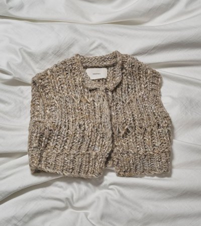 画像2: ミックスハンドニットベスト　Mix Handknit Vest