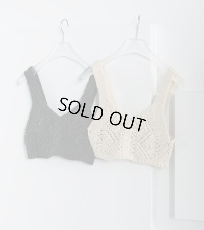 画像2: ケーブルニットビスチェ　Cable Knit Bustier