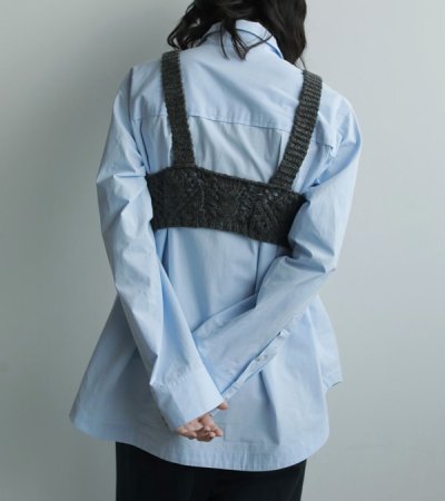画像12: ケーブルニットビスチェ Cable Knit Bustier