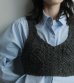画像1: ケーブルニットビスチェ Cable Knit Bustier (1)