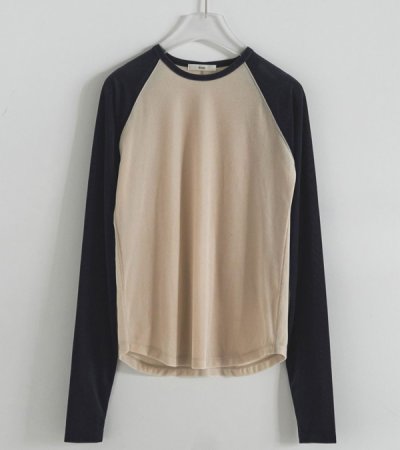 画像2: シアーベロアベースボールティーシャツ Sheervelour Baseball T-shirts