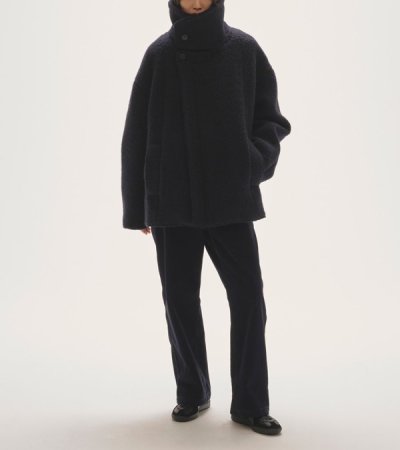 画像12: スタンドカラーブークレジャケット　Standcollar Boucle Jacket