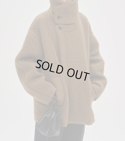 画像7: スタンドカラーブークレジャケット　Standcollar Boucle Jacket