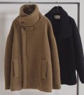 スタンドカラーブークレジャケット　Standcollar Boucle Jacket