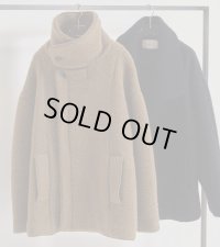 スタンドカラーブークレジャケット　Standcollar Boucle Jacket