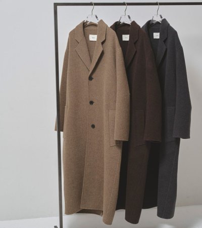 画像1: ウールオーバーコート　Wool Over Coat