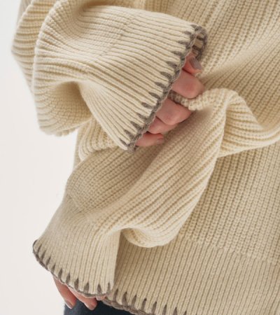 画像9: ウールリブニットカーディガン　Wool Ribknit Cardigan