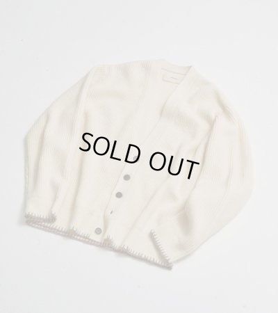 画像4: ウールリブニットカーディガン　Wool Ribknit Cardigan