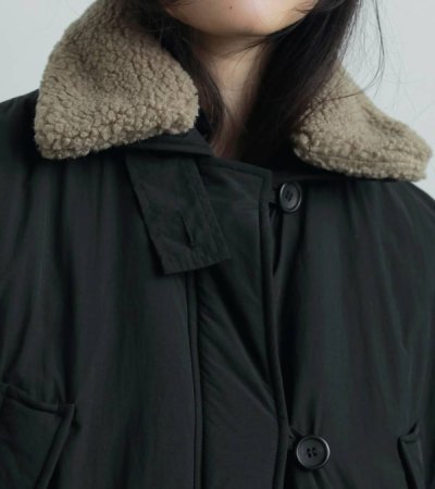 画像19: ボアカラーぺディングコート　oacollar Padding Coat