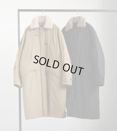 画像1: ボアカラーぺディングコート　Boacollar Padding Coat