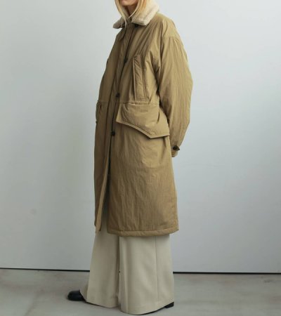画像9: ボアカラーぺディングコート　oacollar Padding Coat