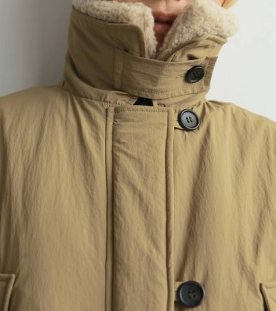 画像14: ボアカラーぺディングコート　oacollar Padding Coat