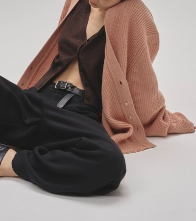画像5: ウールリブニットカーディガン　Wool Ribknit Cardigan