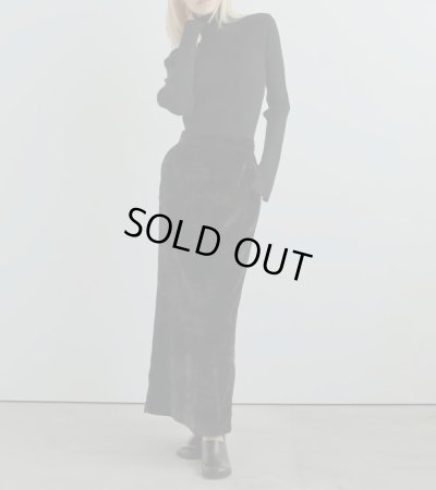 画像12: ベルベットストレートスカート　Velvet Straight Skirt