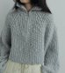 画像3: ショートジップニット　Short Zip Knit (3)