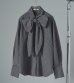 画像2: ボリュームリボンシャツ　Volume Ribbon Shirts (2)