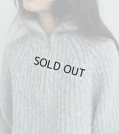 画像4: ショートジップニット　Short Zip Knit