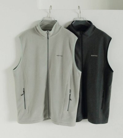 画像1: フリースジップベスト　Fleece Zip Vest