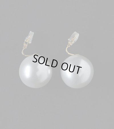 画像4: ビッグパールイヤリング　Big Pearl Earring