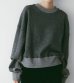画像6: バイカラーワイドスウェット　Bicolor Wide Sweat (6)