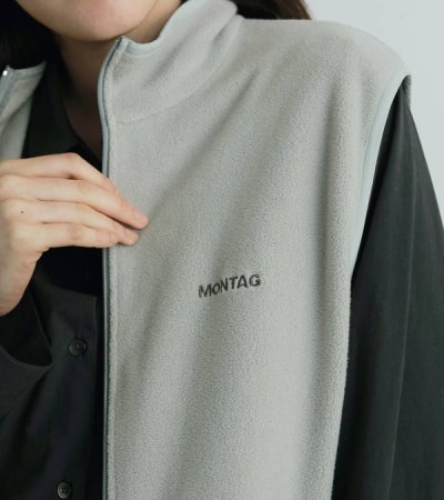 画像8: フリースジップベスト　Fleece Zip Vest