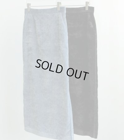 画像2: ベルベットストレートスカート　Velvet Straight Skirt