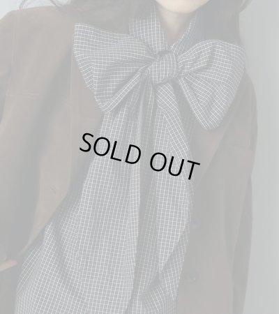 画像12: ボリュームリボンシャツ　Volume Ribbon Shirts