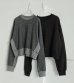 画像1: バイカラーワイドスウェット　Bicolor Wide Sweat (1)