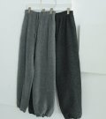 ドローストリングウールパンツ　Drawstring Wool Pants