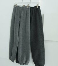ウールドローストリングパンツ　Wool Drawstring Pants
