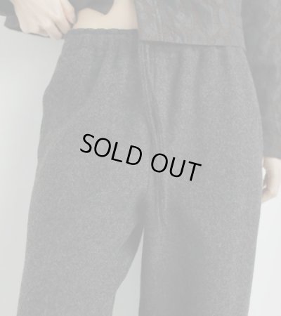 画像12: ウールドローストリングパンツ　Wool Drawstring Pants