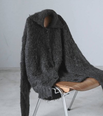 画像2: ブラッシュドニットジャケット　Brashed Knit Jacket